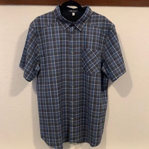 Ibex Merino Wool Button-down Short-sleeve Shirt